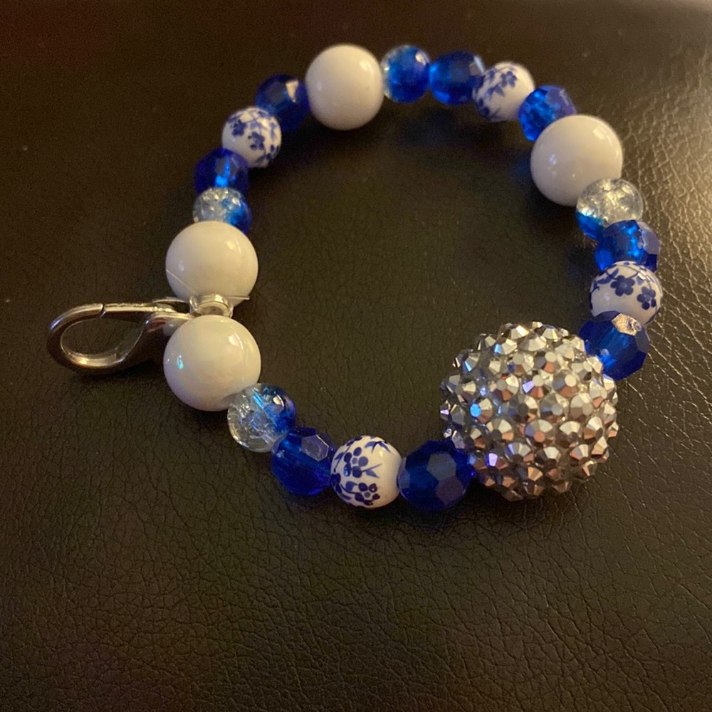Fine China Keychain Bracelet